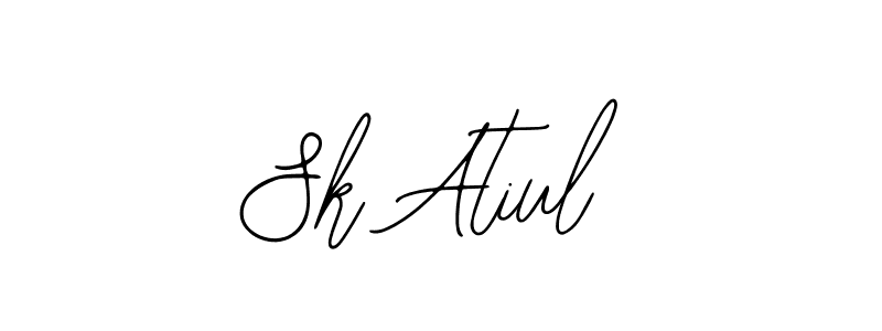Sk Atiul stylish signature style. Best Handwritten Sign (Bearetta-2O07w) for my name. Handwritten Signature Collection Ideas for my name Sk Atiul. Sk Atiul signature style 12 images and pictures png