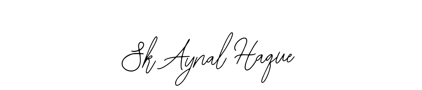 Also You can easily find your signature by using the search form. We will create Sk Aynal Haque name handwritten signature images for you free of cost using Bearetta-2O07w sign style. Sk Aynal Haque signature style 12 images and pictures png