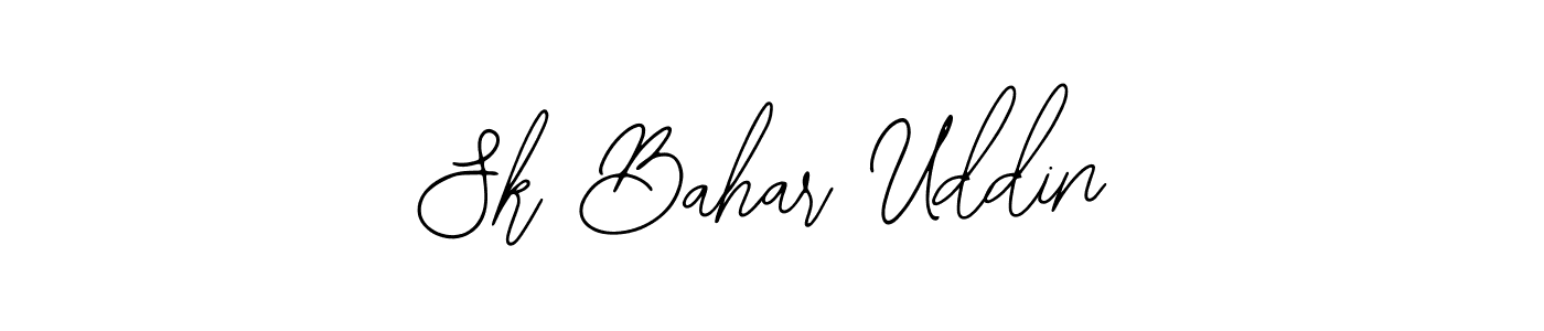 Design your own signature with our free online signature maker. With this signature software, you can create a handwritten (Bearetta-2O07w) signature for name Sk Bahar Uddin. Sk Bahar Uddin signature style 12 images and pictures png