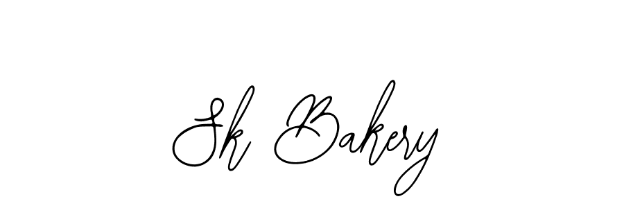 How to make Sk Bakery signature? Bearetta-2O07w is a professional autograph style. Create handwritten signature for Sk Bakery name. Sk Bakery signature style 12 images and pictures png
