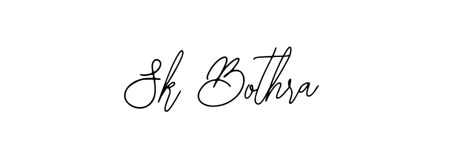 How to make Sk Bothra name signature. Use Bearetta-2O07w style for creating short signs online. This is the latest handwritten sign. Sk Bothra signature style 12 images and pictures png