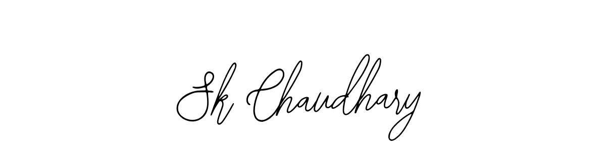 Also we have Sk Chaudhary name is the best signature style. Create professional handwritten signature collection using Bearetta-2O07w autograph style. Sk Chaudhary signature style 12 images and pictures png