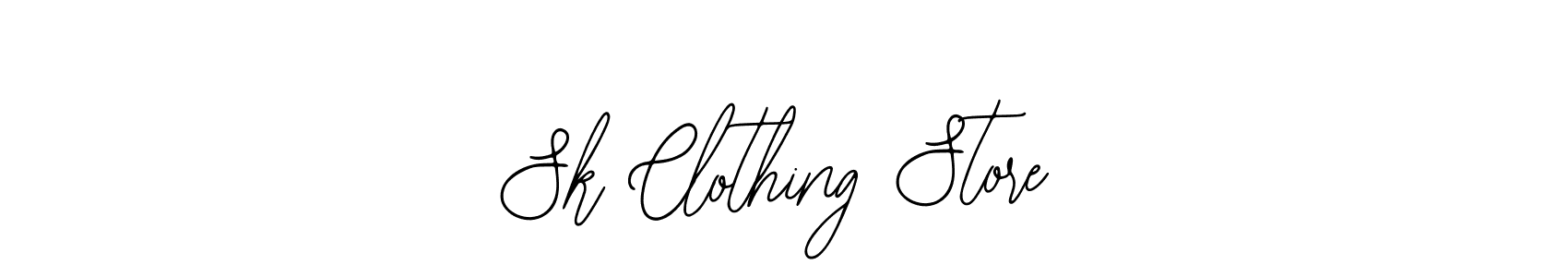Also we have Sk Clothing Store name is the best signature style. Create professional handwritten signature collection using Bearetta-2O07w autograph style. Sk Clothing Store signature style 12 images and pictures png