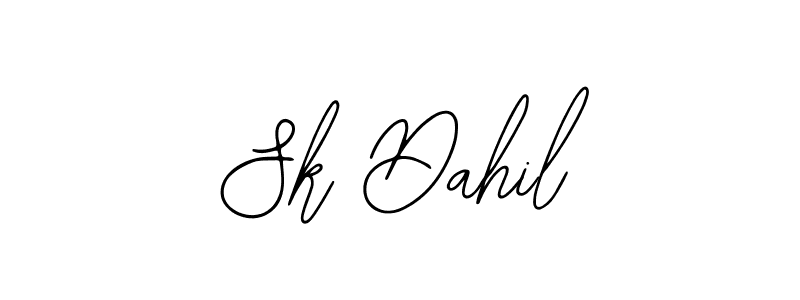 It looks lik you need a new signature style for name Sk Dahil. Design unique handwritten (Bearetta-2O07w) signature with our free signature maker in just a few clicks. Sk Dahil signature style 12 images and pictures png