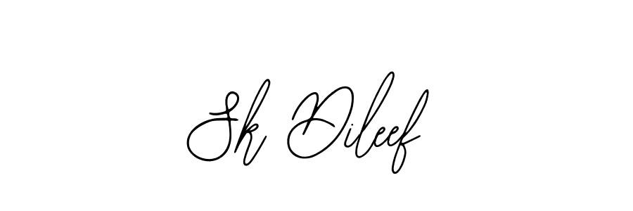 Make a beautiful signature design for name Sk Dileef. With this signature (Bearetta-2O07w) style, you can create a handwritten signature for free. Sk Dileef signature style 12 images and pictures png