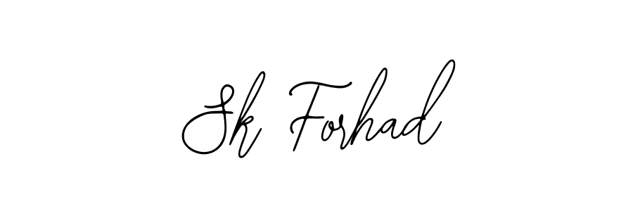 How to make Sk Forhad name signature. Use Bearetta-2O07w style for creating short signs online. This is the latest handwritten sign. Sk Forhad signature style 12 images and pictures png