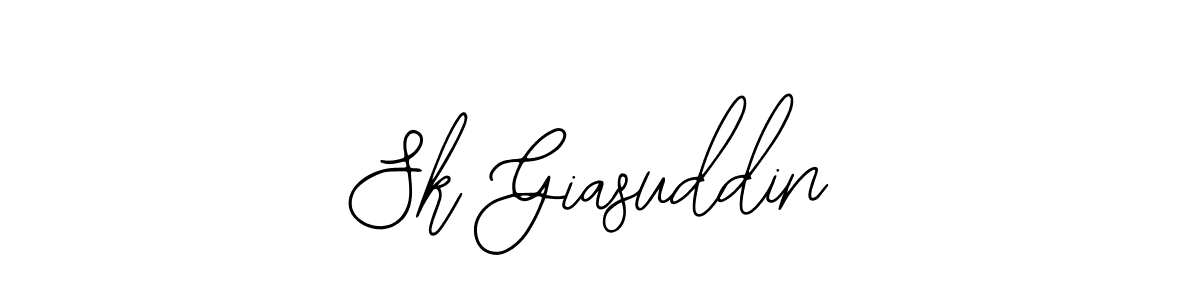 Sk Giasuddin stylish signature style. Best Handwritten Sign (Bearetta-2O07w) for my name. Handwritten Signature Collection Ideas for my name Sk Giasuddin. Sk Giasuddin signature style 12 images and pictures png