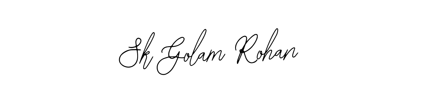 Also we have Sk Golam Rohan name is the best signature style. Create professional handwritten signature collection using Bearetta-2O07w autograph style. Sk Golam Rohan signature style 12 images and pictures png