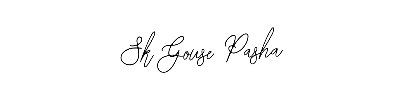 How to make Sk Gouse Pasha signature? Bearetta-2O07w is a professional autograph style. Create handwritten signature for Sk Gouse Pasha name. Sk Gouse Pasha signature style 12 images and pictures png