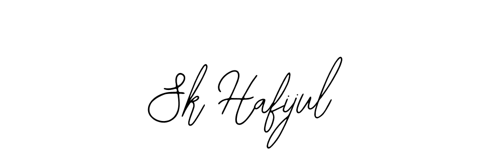 How to make Sk Hafijul name signature. Use Bearetta-2O07w style for creating short signs online. This is the latest handwritten sign. Sk Hafijul signature style 12 images and pictures png