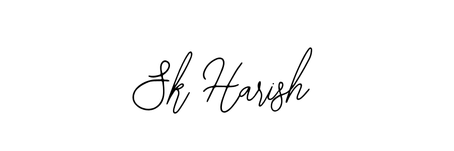 How to Draw Sk Harish signature style? Bearetta-2O07w is a latest design signature styles for name Sk Harish. Sk Harish signature style 12 images and pictures png