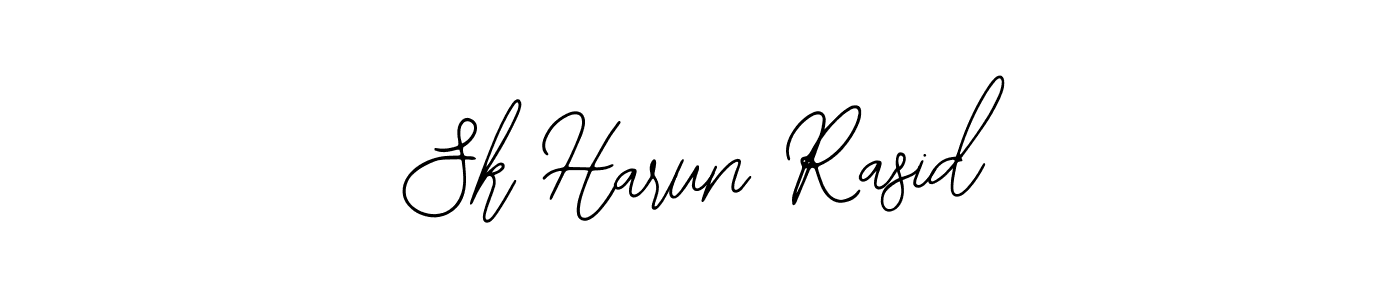 Design your own signature with our free online signature maker. With this signature software, you can create a handwritten (Bearetta-2O07w) signature for name Sk Harun Rasid. Sk Harun Rasid signature style 12 images and pictures png