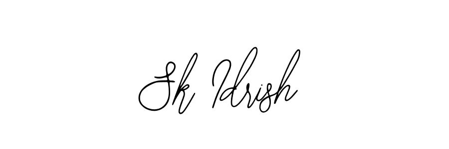 Make a beautiful signature design for name Sk Idrish. With this signature (Bearetta-2O07w) style, you can create a handwritten signature for free. Sk Idrish signature style 12 images and pictures png