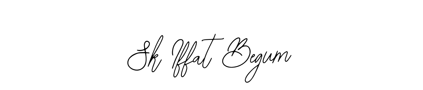 This is the best signature style for the Sk Iffat Begum name. Also you like these signature font (Bearetta-2O07w). Mix name signature. Sk Iffat Begum signature style 12 images and pictures png