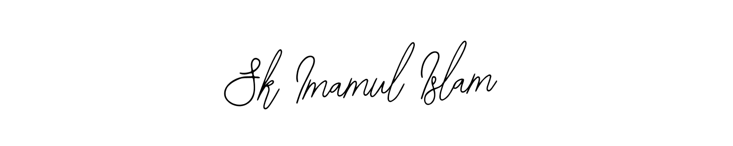 Design your own signature with our free online signature maker. With this signature software, you can create a handwritten (Bearetta-2O07w) signature for name Sk Imamul Islam. Sk Imamul Islam signature style 12 images and pictures png