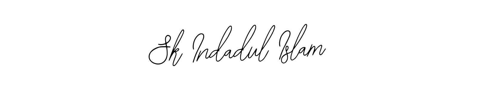 if you are searching for the best signature style for your name Sk Indadul Islam. so please give up your signature search. here we have designed multiple signature styles  using Bearetta-2O07w. Sk Indadul Islam signature style 12 images and pictures png
