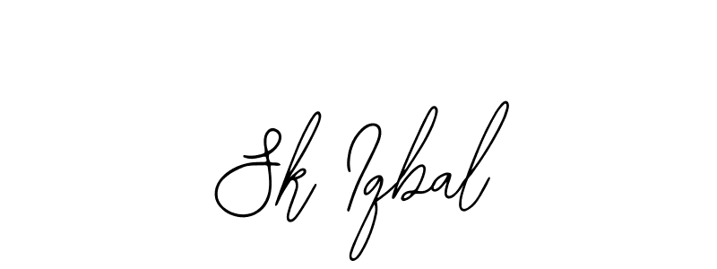 Design your own signature with our free online signature maker. With this signature software, you can create a handwritten (Bearetta-2O07w) signature for name Sk Iqbal. Sk Iqbal signature style 12 images and pictures png