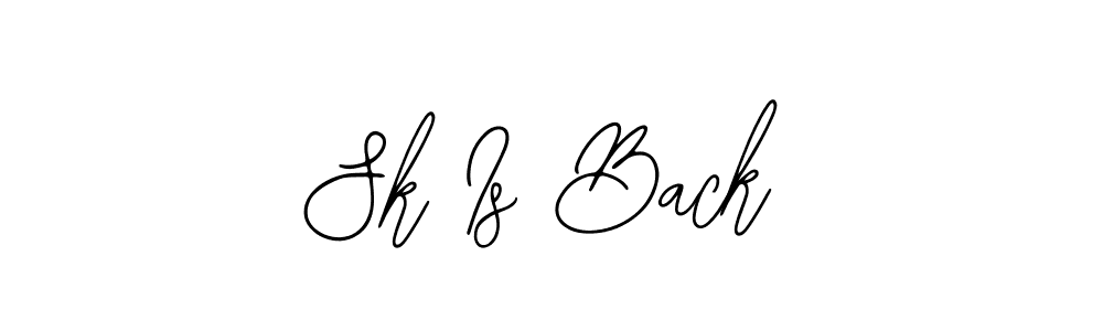 Similarly Bearetta-2O07w is the best handwritten signature design. Signature creator online .You can use it as an online autograph creator for name Sk Is Back. Sk Is Back signature style 12 images and pictures png