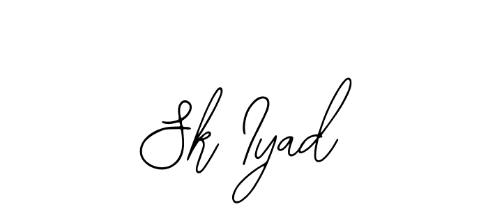 Make a beautiful signature design for name Sk Iyad. Use this online signature maker to create a handwritten signature for free. Sk Iyad signature style 12 images and pictures png