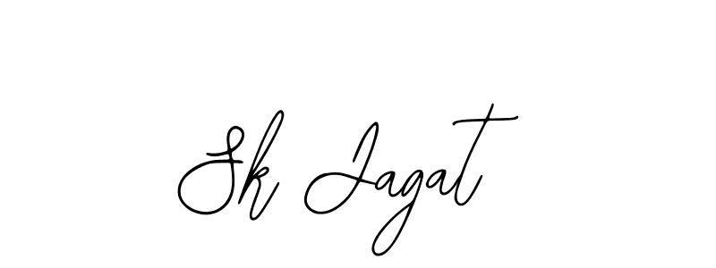 How to make Sk Jagat signature? Bearetta-2O07w is a professional autograph style. Create handwritten signature for Sk Jagat name. Sk Jagat signature style 12 images and pictures png