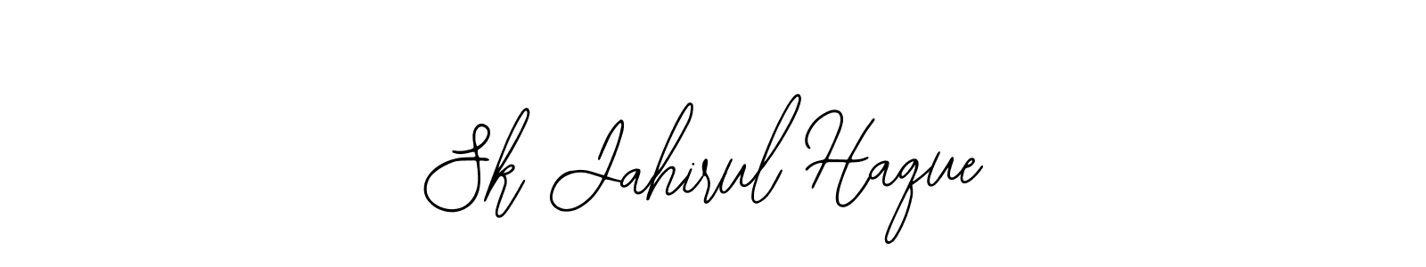 Sk Jahirul Haque stylish signature style. Best Handwritten Sign (Bearetta-2O07w) for my name. Handwritten Signature Collection Ideas for my name Sk Jahirul Haque. Sk Jahirul Haque signature style 12 images and pictures png