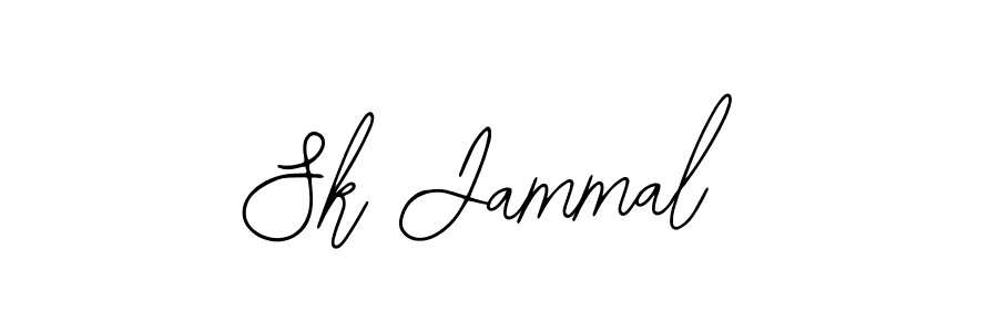 Use a signature maker to create a handwritten signature online. With this signature software, you can design (Bearetta-2O07w) your own signature for name Sk Jammal. Sk Jammal signature style 12 images and pictures png