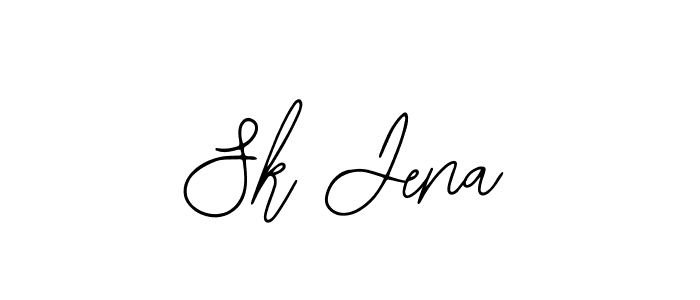 Also You can easily find your signature by using the search form. We will create Sk Jena name handwritten signature images for you free of cost using Bearetta-2O07w sign style. Sk Jena signature style 12 images and pictures png