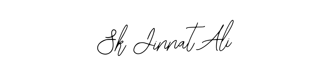 How to Draw Sk Jinnat Ali signature style? Bearetta-2O07w is a latest design signature styles for name Sk Jinnat Ali. Sk Jinnat Ali signature style 12 images and pictures png