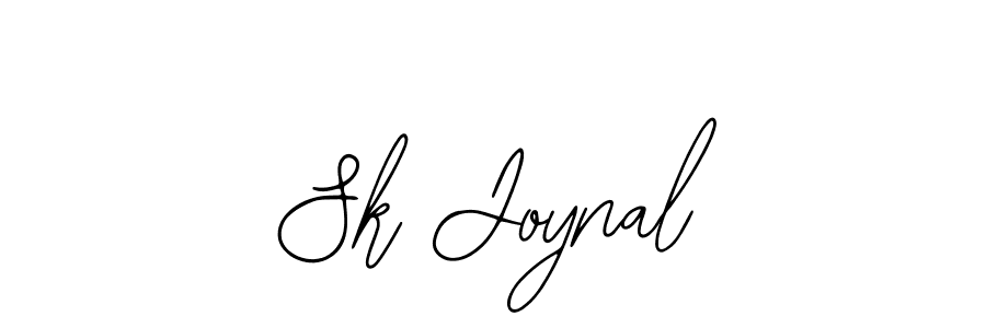Use a signature maker to create a handwritten signature online. With this signature software, you can design (Bearetta-2O07w) your own signature for name Sk Joynal. Sk Joynal signature style 12 images and pictures png