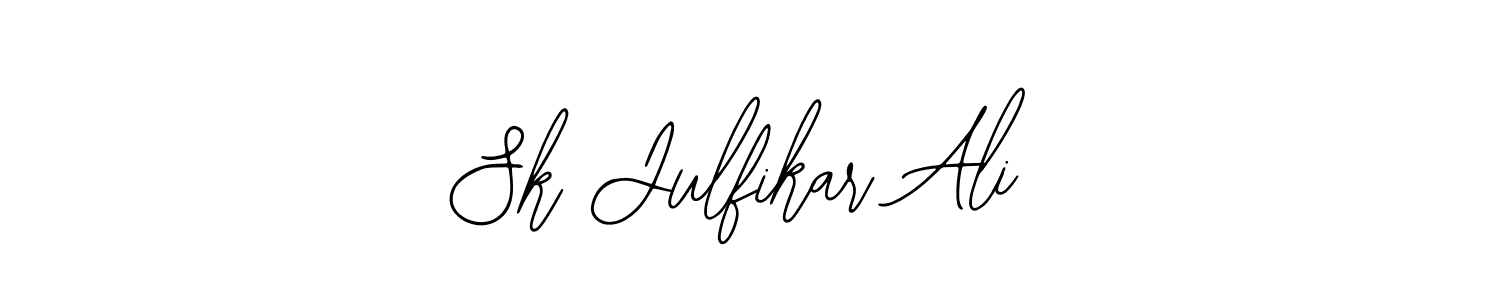 Use a signature maker to create a handwritten signature online. With this signature software, you can design (Bearetta-2O07w) your own signature for name Sk Julfikar Ali. Sk Julfikar Ali signature style 12 images and pictures png