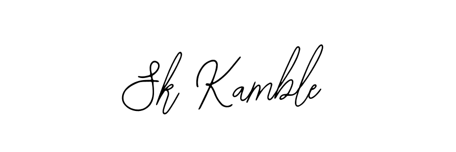 Similarly Bearetta-2O07w is the best handwritten signature design. Signature creator online .You can use it as an online autograph creator for name Sk Kamble. Sk Kamble signature style 12 images and pictures png