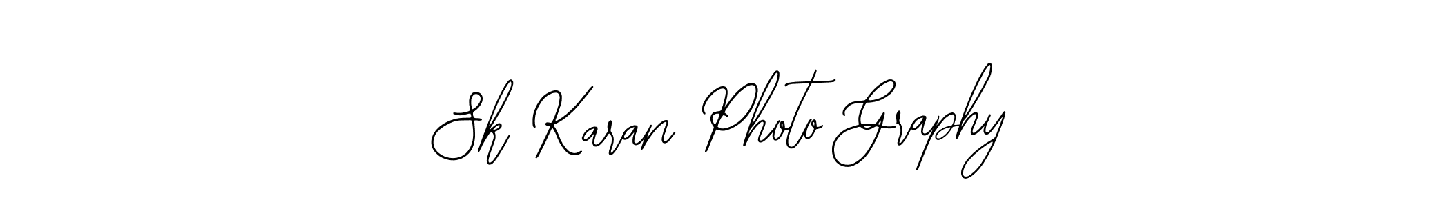 Sk Karan Photo Graphy stylish signature style. Best Handwritten Sign (Bearetta-2O07w) for my name. Handwritten Signature Collection Ideas for my name Sk Karan Photo Graphy. Sk Karan Photo Graphy signature style 12 images and pictures png