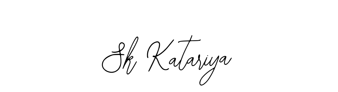 How to make Sk Katariya signature? Bearetta-2O07w is a professional autograph style. Create handwritten signature for Sk Katariya name. Sk Katariya signature style 12 images and pictures png