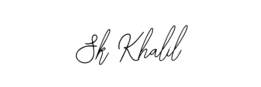 Make a short Sk Khalil signature style. Manage your documents anywhere anytime using Bearetta-2O07w. Create and add eSignatures, submit forms, share and send files easily. Sk Khalil signature style 12 images and pictures png
