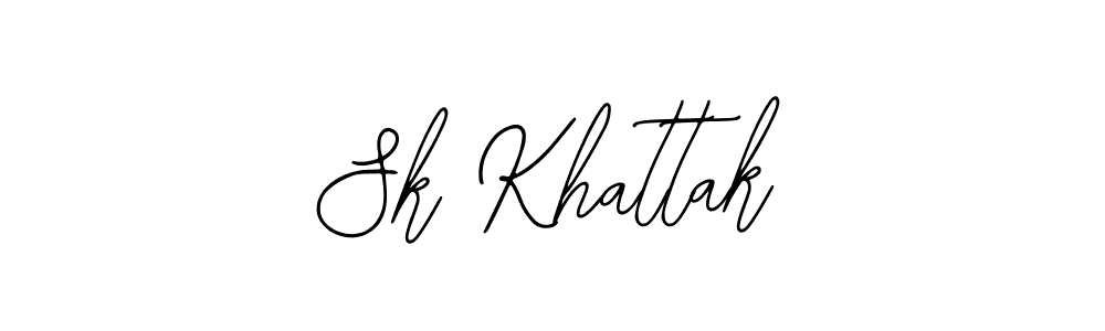 Bearetta-2O07w is a professional signature style that is perfect for those who want to add a touch of class to their signature. It is also a great choice for those who want to make their signature more unique. Get Sk Khattak name to fancy signature for free. Sk Khattak signature style 12 images and pictures png