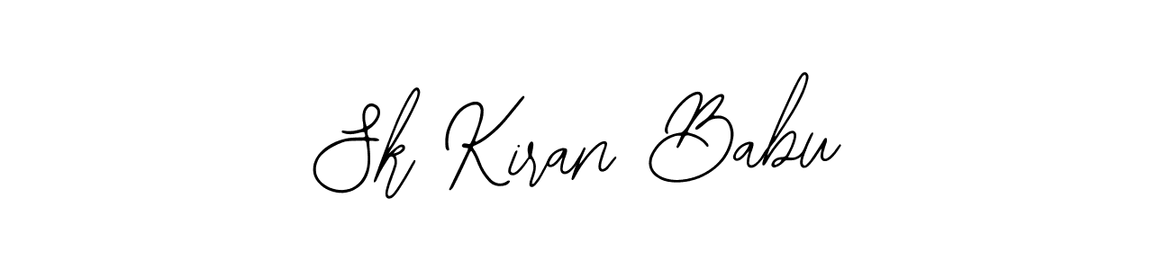 Design your own signature with our free online signature maker. With this signature software, you can create a handwritten (Bearetta-2O07w) signature for name Sk Kiran Babu. Sk Kiran Babu signature style 12 images and pictures png
