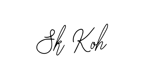 Also You can easily find your signature by using the search form. We will create Sk Koh name handwritten signature images for you free of cost using Bearetta-2O07w sign style. Sk Koh signature style 12 images and pictures png