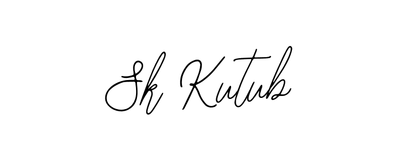 How to make Sk Kutub signature? Bearetta-2O07w is a professional autograph style. Create handwritten signature for Sk Kutub name. Sk Kutub signature style 12 images and pictures png