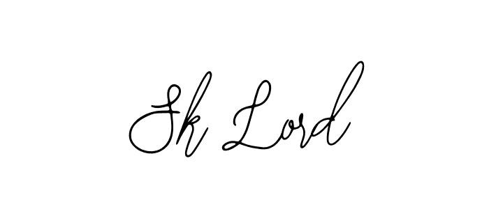 How to make Sk Lord signature? Bearetta-2O07w is a professional autograph style. Create handwritten signature for Sk Lord name. Sk Lord signature style 12 images and pictures png