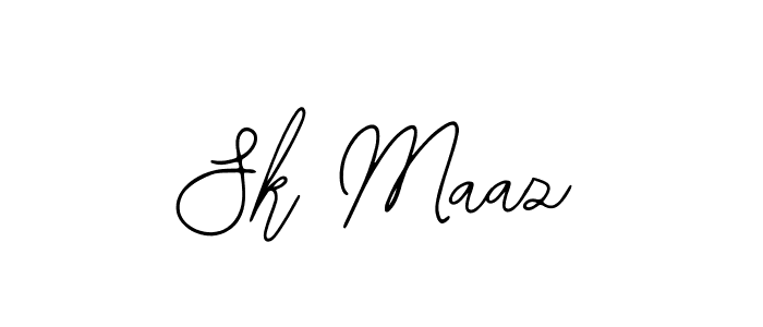 Make a short Sk Maaz signature style. Manage your documents anywhere anytime using Bearetta-2O07w. Create and add eSignatures, submit forms, share and send files easily. Sk Maaz signature style 12 images and pictures png