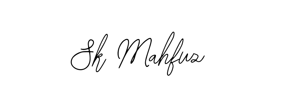 Sk Mahfuz stylish signature style. Best Handwritten Sign (Bearetta-2O07w) for my name. Handwritten Signature Collection Ideas for my name Sk Mahfuz. Sk Mahfuz signature style 12 images and pictures png