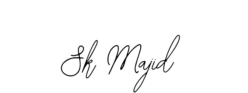 The best way (Bearetta-2O07w) to make a short signature is to pick only two or three words in your name. The name Sk Majid include a total of six letters. For converting this name. Sk Majid signature style 12 images and pictures png