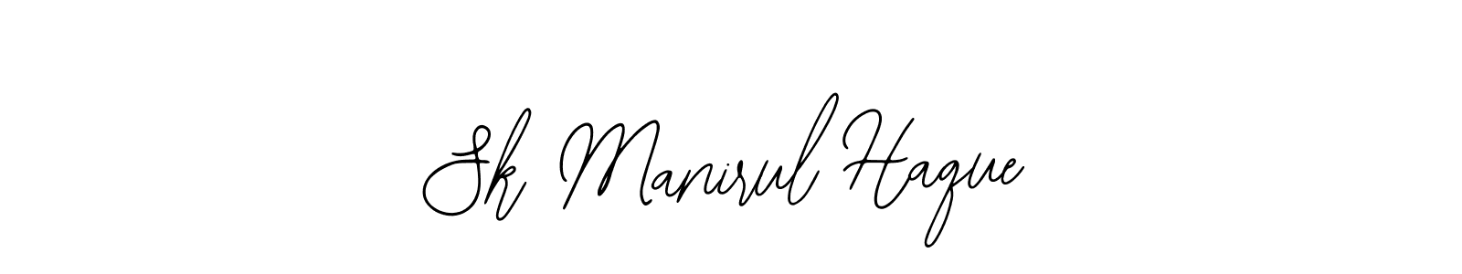 Use a signature maker to create a handwritten signature online. With this signature software, you can design (Bearetta-2O07w) your own signature for name Sk Manirul Haque. Sk Manirul Haque signature style 12 images and pictures png