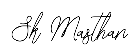 Designed for modern professionals: Sk Masthan name signature crafted with Bearetta-2O07w script. Ready for digital PDF workflows. Sk Masthan signature style 12 images and pictures png