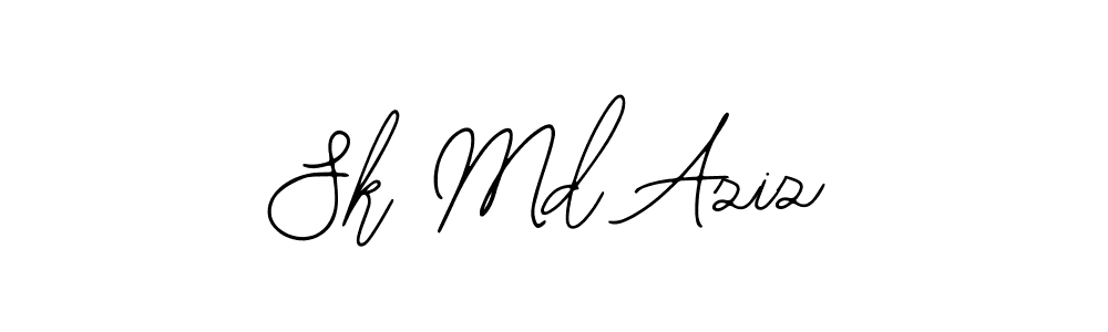 if you are searching for the best signature style for your name Sk Md Aziz. so please give up your signature search. here we have designed multiple signature styles  using Bearetta-2O07w. Sk Md Aziz signature style 12 images and pictures png