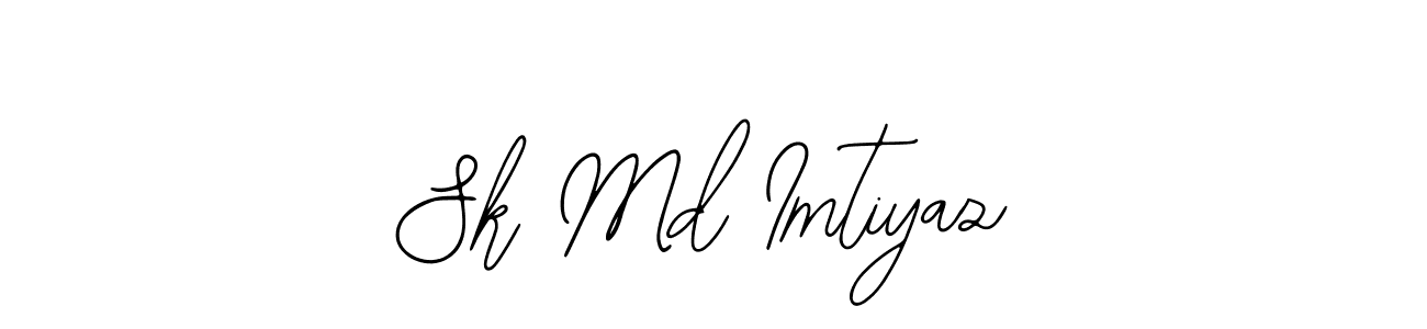 Similarly Bearetta-2O07w is the best handwritten signature design. Signature creator online .You can use it as an online autograph creator for name Sk Md Imtiyaz. Sk Md Imtiyaz signature style 12 images and pictures png