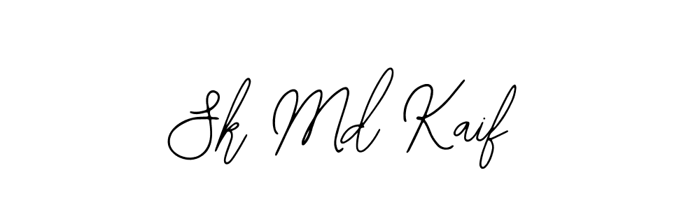 The best way (Bearetta-2O07w) to make a short signature is to pick only two or three words in your name. The name Sk Md Kaif include a total of six letters. For converting this name. Sk Md Kaif signature style 12 images and pictures png