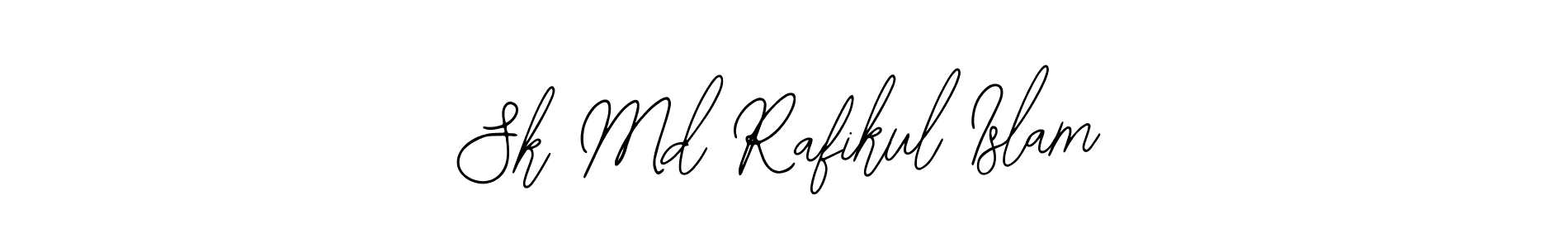 Design your own signature with our free online signature maker. With this signature software, you can create a handwritten (Bearetta-2O07w) signature for name Sk Md Rafikul Islam. Sk Md Rafikul Islam signature style 12 images and pictures png
