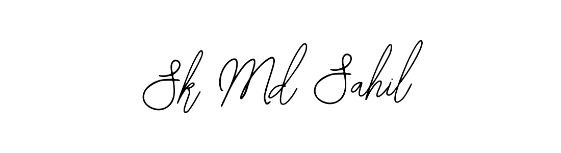 How to make Sk Md Sahil signature? Bearetta-2O07w is a professional autograph style. Create handwritten signature for Sk Md Sahil name. Sk Md Sahil signature style 12 images and pictures png