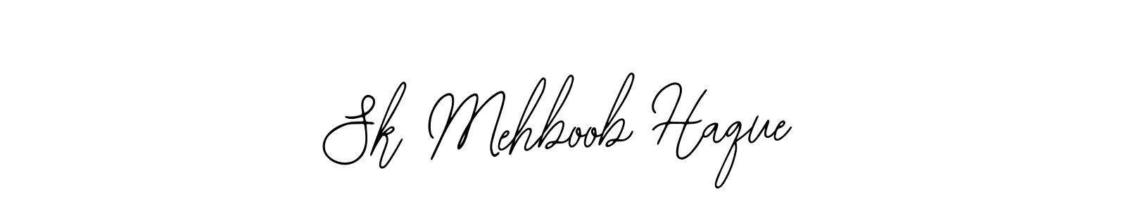 Use a signature maker to create a handwritten signature online. With this signature software, you can design (Bearetta-2O07w) your own signature for name Sk Mehboob Haque. Sk Mehboob Haque signature style 12 images and pictures png